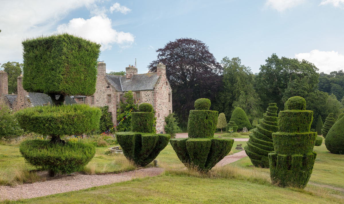 Topiary, Fingask Castle