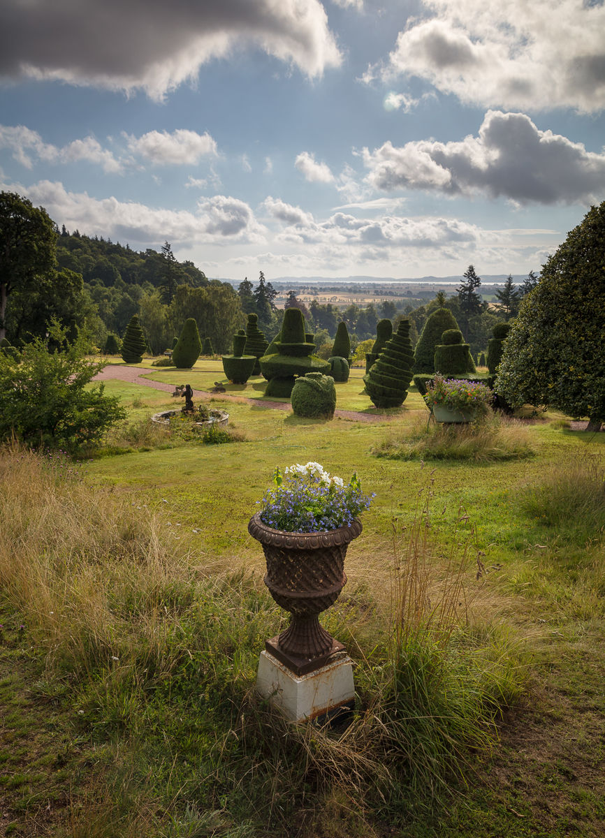 View from Castle, Fingask Castle