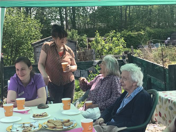 Afternoon Tea on the Allotment 