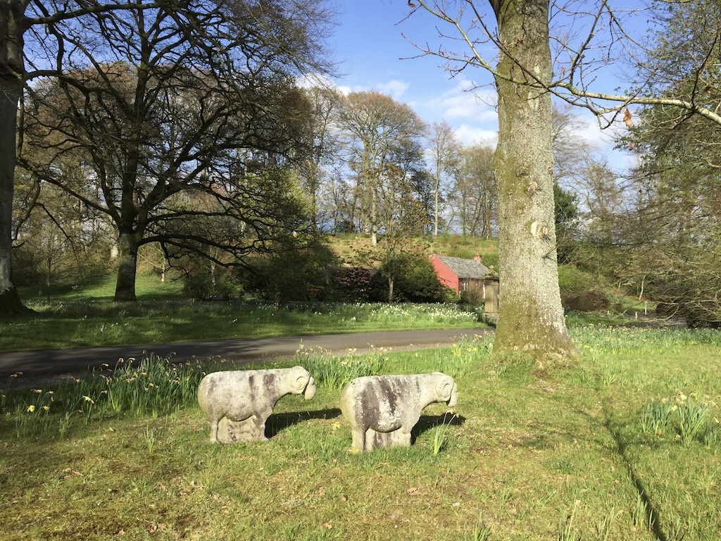 Cowhill Tower - Stone Sheep