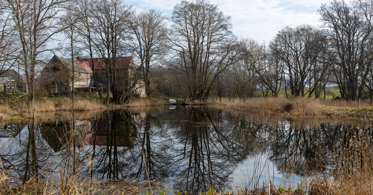 The Steading at Clunie, panorama